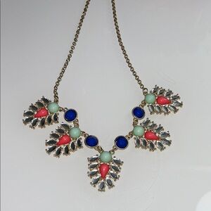 Elegant Multicolor Statement Necklace